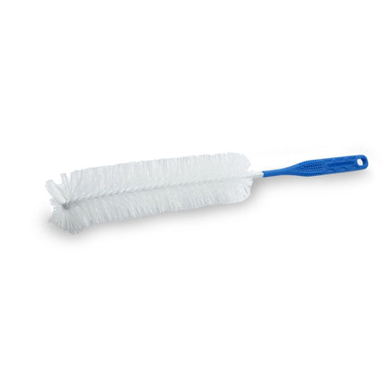 Urinal bottle, holder, and brush set for men | Set of 3 pieces | 1000 ml PP urine bottle with milky lid, with cleaning brush and bed holder/urinal bottle holder with lid including chain and holder