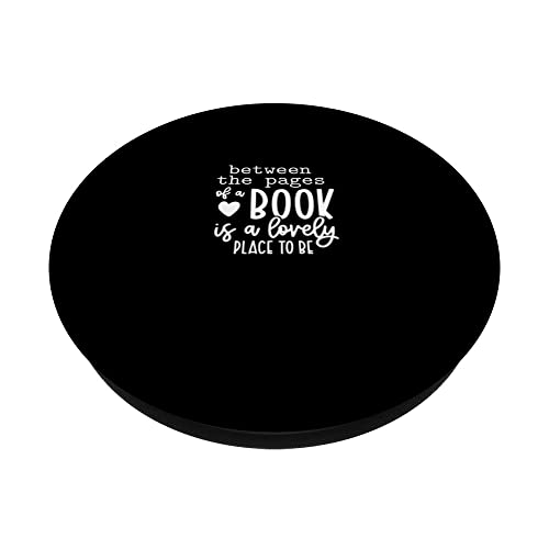 Zwischen den Seiten des Buches ist ein schöner Ort, der zu sein ist PopSockets mit austauschbarem PopGrip