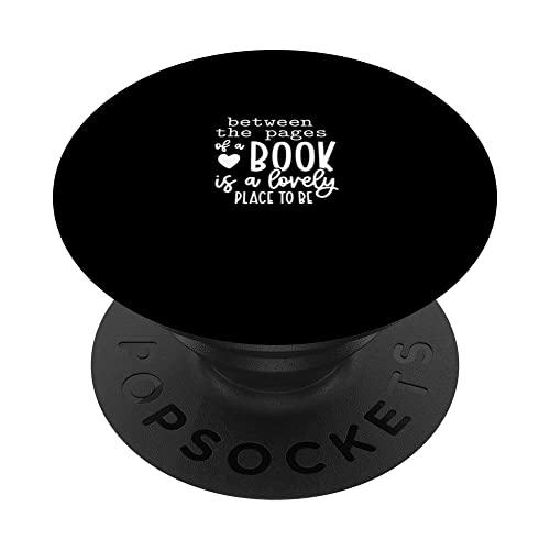 Zwischen den Seiten des Buches ist ein schöner Ort, der zu sein ist PopSockets mit austauschbarem PopGrip