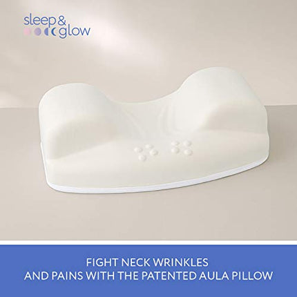 Sleep&Glow Anti-Aging Aula Pillow - Healthy sleep on your back - Helps with rehabilitation after facial aesthetics and plastic surgery