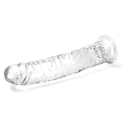 Clear Dildo Set with Suction Cup - Realistic Anal Dildos for Men in 3 Sizes (Small, Large, Giant) - Perfect for Beginners to Advanced Users