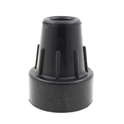 Ossenberg - 2 pieces of durable rubber feet 16 mm for crutches, walking sticks