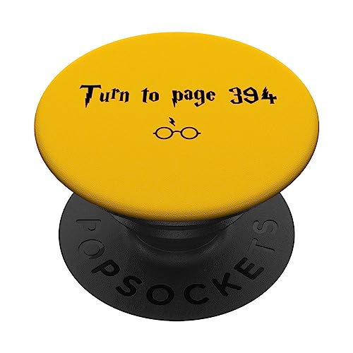 Zur Seite wenden 394 Meme Zitat Fantasy Romane Meme PopSockets mit austauschbarem PopGrip