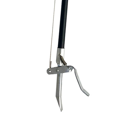Rekord grabber for paper and trash with rubberized handle and powerful gripping mechanism, total length: 87 cm, weight: 1.33 kg, easy picking without bending, grabber, paper tongs, trash tongs