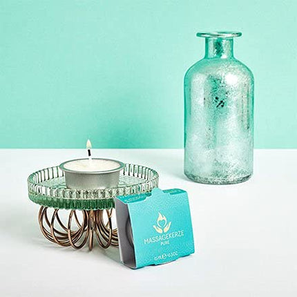 ICE massage candle with a sensual scent | Natural ingredients for erotic massages | Nourishing formula ideal as a gift | 15 ml