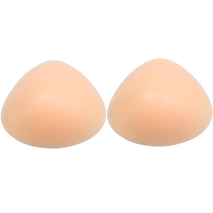FESVINA Silicone Breast Forms False Breasts Triangle Concave Breast Prostheses Crossdresser Transgender Mastectomy Fake Breasts, A-Cup 400g/Pair