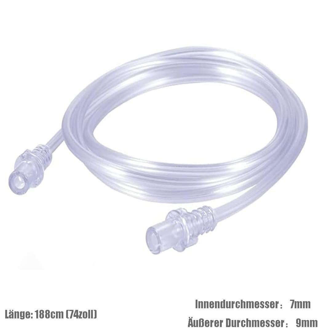 Zubehör für Inhaliergerät, Erwachsene Vernebler Luftschlauch Mundstück Filter, Geeignet für alle Arten von Vernebler Inhaliergerät.
