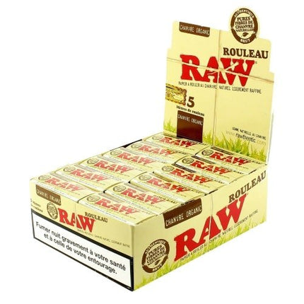 Raw Organic Rolls Cigarette Papers – 24 pieces