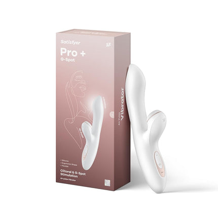 Satisfyer Pro G-Spot Rabbit | Clitoral suction cup with 11 intensity levels | G-spot massage with 10 vibration programs | Rechargeable vibrator | Waterproof (IPX7) sex toy for women