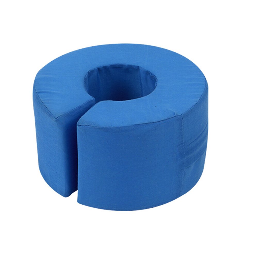 2PCS Fersenschoner Antidekubitus - Ekubitus Fersenschutz Anti Dekubitus Fußkissen Handstütze - Fußstütze Kissen Fersenschoner Fersenschutz,Blue,17X10cm