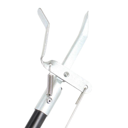 Rekord grabber for paper and trash with rubberized handle and powerful gripping mechanism, total length: 87 cm, weight: 1.33 kg, easy picking without bending, grabber, paper tongs, trash tongs