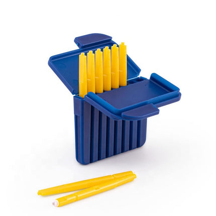 5x 8-pack cerumen filter wax guards for Starkey ITE and RIC hearing aids with one filter change pin per filter
