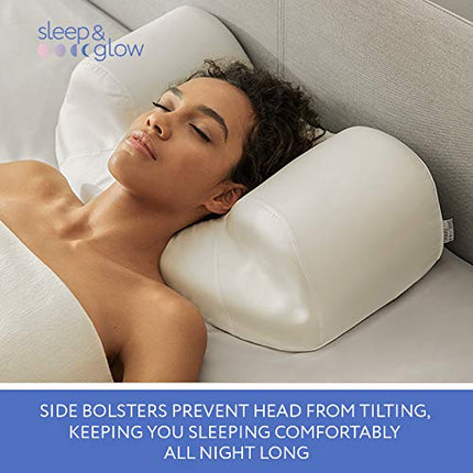 Sleep&Glow Anti-Aging Aula Pillow - Healthy sleep on your back - Helps with rehabilitation after facial aesthetics and plastic surgery