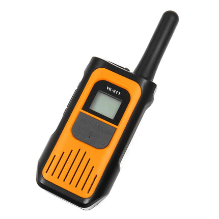 POFET 2 Pack Walkie Talkie Rechargeable with Li-ion Battery, Walkie Talkie Children Adults, Long Range Radio, VOX and Type C Charging Cable for Biking Camping Hiking