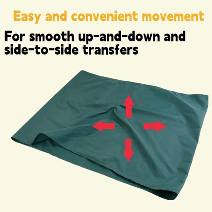 Sliding sheet for the elderly, sliding sheet for bed transfer, reusable slider sheet, use with transfer aid, tube sliding sheets for patient transfer, bariatric transfer, for support