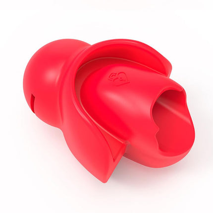 Jomyu New BDSM Silicone Ball Gag Tongue Fixation with Ball Gag Adjustable Slave Fetish Sex Game Sex Toy for Couples Women Men Extreme (Black)