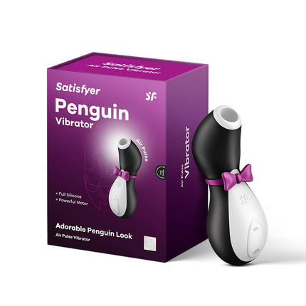Satisfyer Pro Penguin Next Generation Pressure Wave Vibrator | Clitoral Sucker with 11 Vibration Modes | Rechargeable Vibrator | Erotic Sex Toy for Women | Waterproof (IPX7)