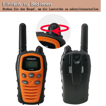Walkie Talkies for Adults Long Range Radios - PMR, VOX Handsfree 5 km with Flashlight LED Backlight