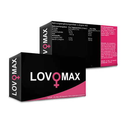 LovoMax Woman Sexual Enhancer Sex Pills for Women 100% herbal and vegan - Express delivery