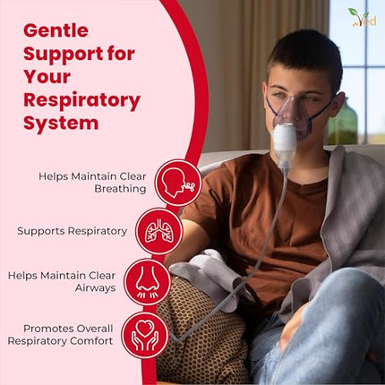 VED Hypertonic Inhalation Saline Solution, 3% Sodium Chloride (NaCl), 50 x 4.0 ml Single-Dose Vials for Adults and Children