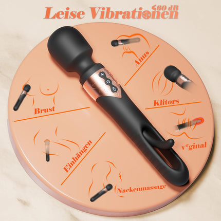 Dildo Vibrator Sex Toys for Women, Vibration for Women Vibrator Sets for Women Clitoris Sex Toys, Sex Toyset for Woman with 10 * 7 Mode Couple Vibrators, Prostate Massager