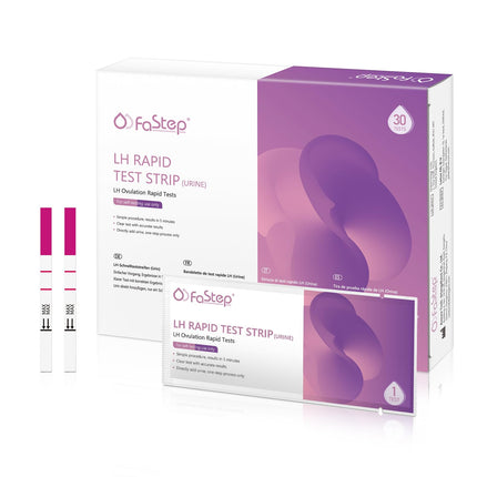 Fastep 30 pieces ovulation test kit LH test strips ovulation test fertility test for women
