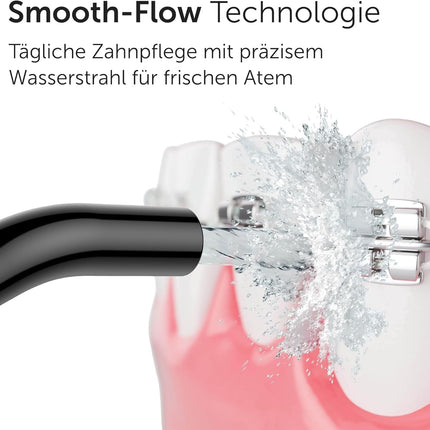 Wondersmile Oral Irrigator PRO - Test Winner 2024 - TÜV-tested - 100-day risk-free trial - SmoothFlow technology for optimal tooth and gum care - 5 modes - 30-day power battery life