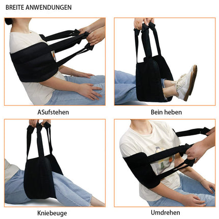 Aoleytech Transfer Belt Transfer Patient Belt for Seniors, Safe Robust Transfer Belt Slings Transfer Aid Moving Belt Standing Aid for Elderly People