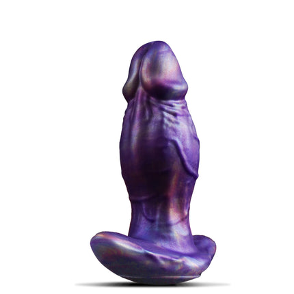 Anal Plug Dildo Large Silicone Dildos, Large Anal Plug Thick Dildo with Anchor Shape Base Design, Realistic Dildo Tail for Women Butt Plug Soft Anal Trainer, Sex Toys for Women Men