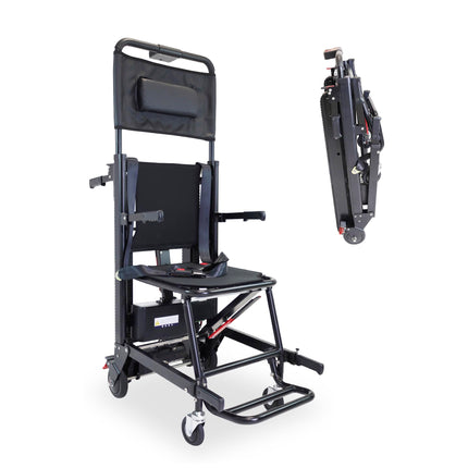 KMINA - Electric tracked stair climber, wheelchair users, stair climbing aid for seniors, stair lift, wheelchair