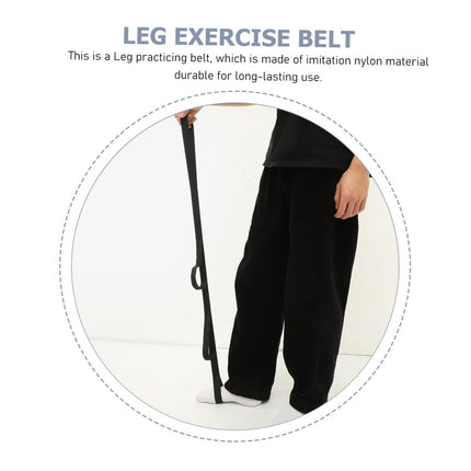 KOMBIUDA Leg Lifter Strap for Seniors Practical Leg Assist for Training and Fitness Stable and Durable For Stretching and Flexibility Versatile Use for Rigid Exercises