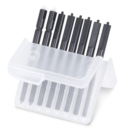 JB White 32x Hearing Aid Wax Filters, Replacement Filters, Compatible with Widex Nanocare Wax Guards | Oticon ProWax MiniFit | Phonak Cerustop Wax Guards | Resound Hearing Aid Filters (Ø 1.3mm)