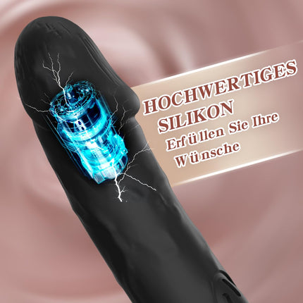 Vibrator Vibration for Women Sex Toys for Women Couples Mini Vibrator Sets for Women Clitoris Quiet - 10 Vibration Modes Strong Massage Stick Vibrators for G-spot and Clitoris Dildo Stimulator