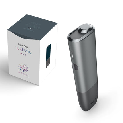 IQOS ILUMA ONE Kit Pebble Grey - Tobacco Heater (in 5 colors) - for TEREA Tobacco Sticks - our best alternative to cigarettes