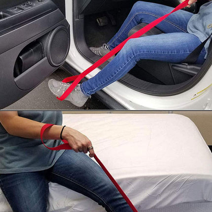 Leg lifting belt, portable leg lifting belt for disabled elderly people, foot lifting device, leg mobility aid, foot lifter, handle, mobility aids for the elderly