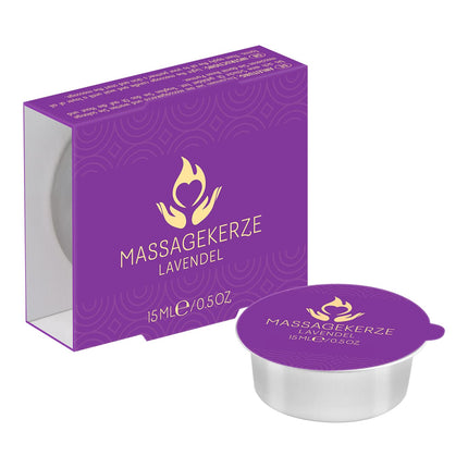 EIS massage candle with lavender scent | Relaxing aromatherapy | Gift for your partner | For sensual massages | Natural ingredients | 15 ml