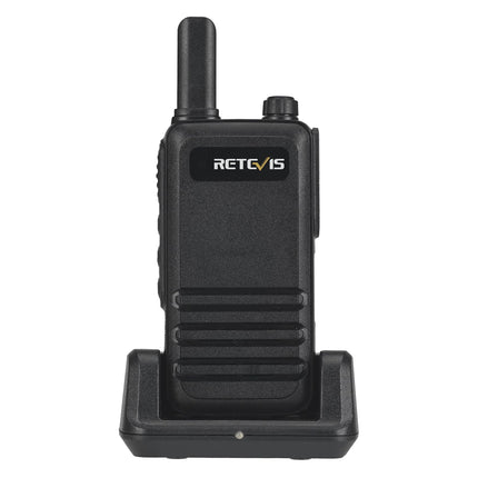 Retevis RB647 PMR446 Walkie Talkie, Waterproof IP67 Mini Two-Way Radio with 16 Channels, Emergency Alarm, VOX Walkie Talkies Professional for Adults, Outdoor Hiking (Black, 1 Pack)