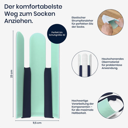 flexilife - stocking aid - high-quality sock aid after hip surgery - sock aid for seniors, pregnant women and immobile people - easy sock aid system