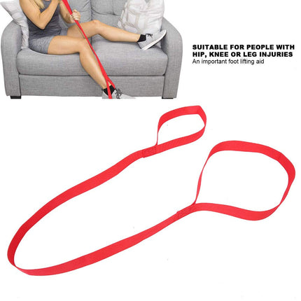 Leg lifting belt, portable leg lifting belt for disabled elderly people, foot lifting device, leg mobility aid, foot lifter, handle, mobility aids for the elderly