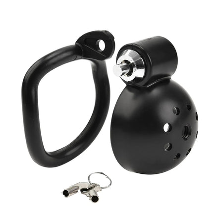 HXLXW Chastity Cage Male with 5 Cock Rings Press the lock design chastity cage man bondage extreme for men chastity penis cage extreme erotic chastity sex toy