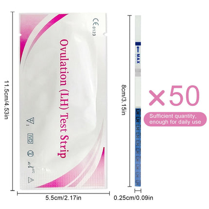 50 ovulation test strips, fertility ovulation test kit, highly sensitive ovulation tests, fertility test for women ovulation, ovulation
