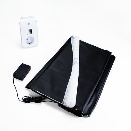 Pratoline wireless alarm mat - care aid - with socket receiver - 70cm x 40cm - dementia fall prevention - stray protection