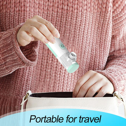 Nebulizer Machine for Adults, Rechargeable Portable Nebulizers for Adults and Children, Quiet Nebulizer for Children (Green and White)