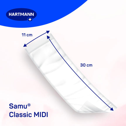 Samu Classic Midi Postpartum Pads Postpartum Pads Inserts 1x56 pieces