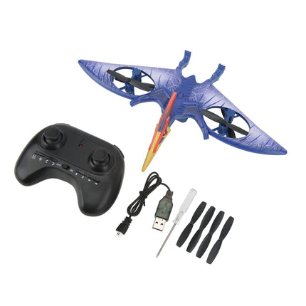 2.4GHz Quadcopter Remote Control Pterosaur Dinosaur Aircraft RC Drone Kids Toy Age over 14