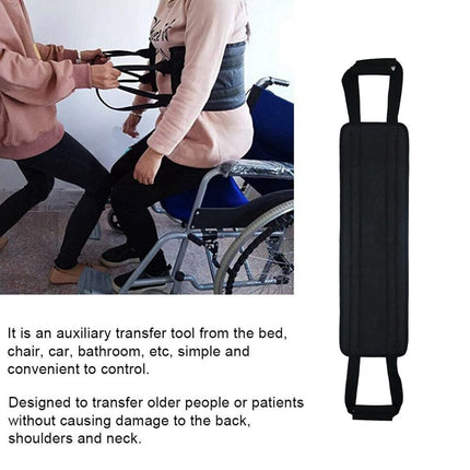 Aoleytech Transfer Belt Transfer Patient Belt for Seniors, Safe Robust Transfer Belt Slings Transfer Aid Moving Belt Standing Aid for Elderly People