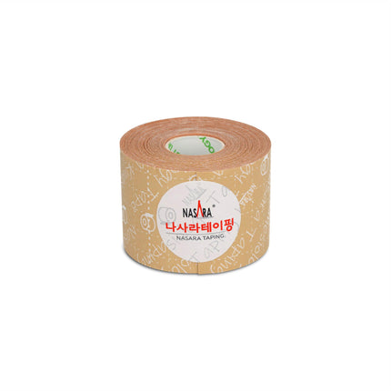 Nasara Original Kinesiology Physio Tape for Sports and Medicine, Roll Size 5cm x 5m, Beige