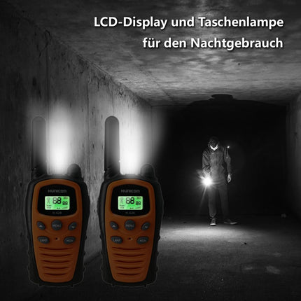 Walkie Talkies for Adults Long Range Radios - PMR, VOX Handsfree 5 km with Flashlight LED Backlight