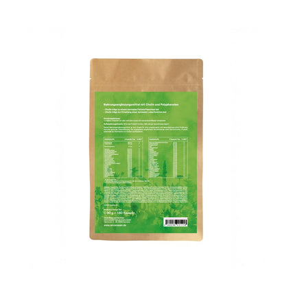 ANCENASAN Liver Complex Premium 180 Capsules - Refill Pack - Traditional blend of 49 selected bitter herbs & spices with choline - Vegan, Gluten-free, Made in Germany