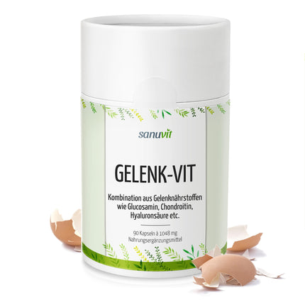 Sanuvit® - Joint Vitamin | with patented joint nutrients Acti-Joint® | high bioavailability | premium raw materials | Made in Austria | 90 capsules